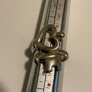 James Avery key to my heart ring size 5